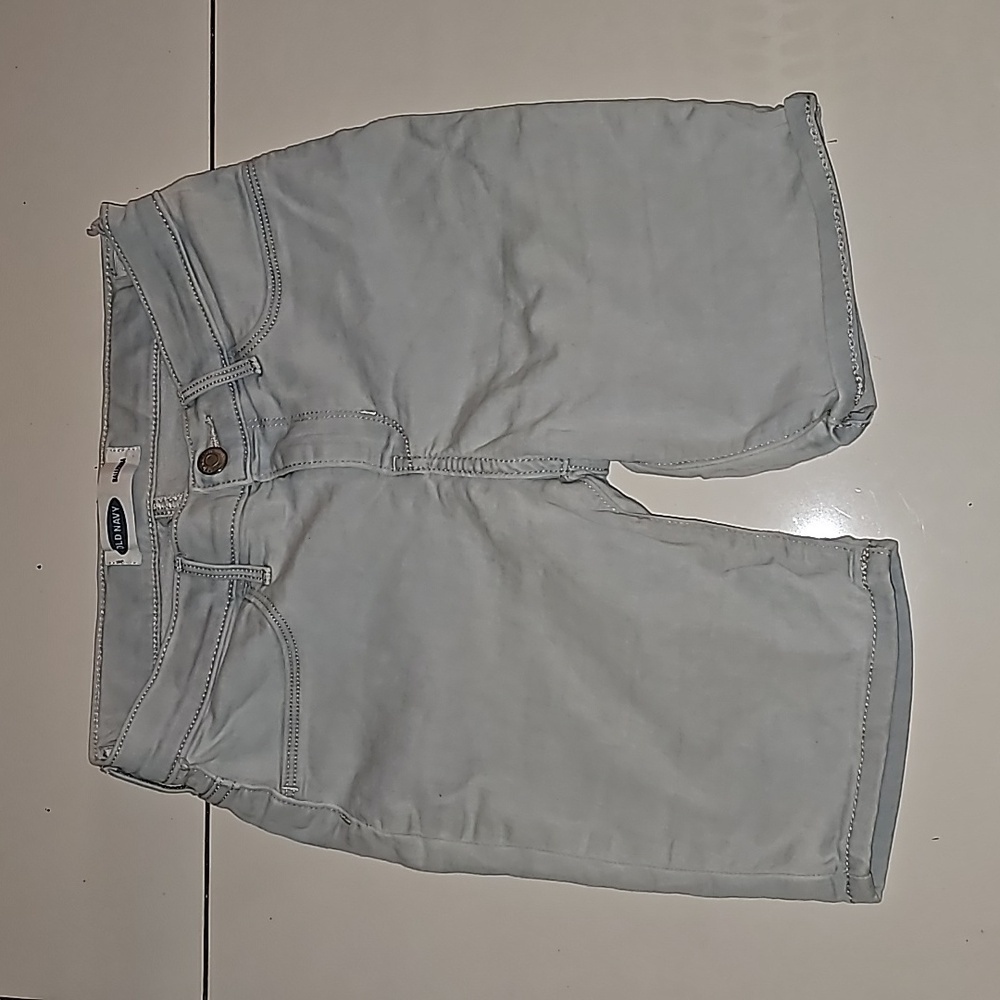 Old Navy girls size 14 ballerina jean short - Picture 1 of 4